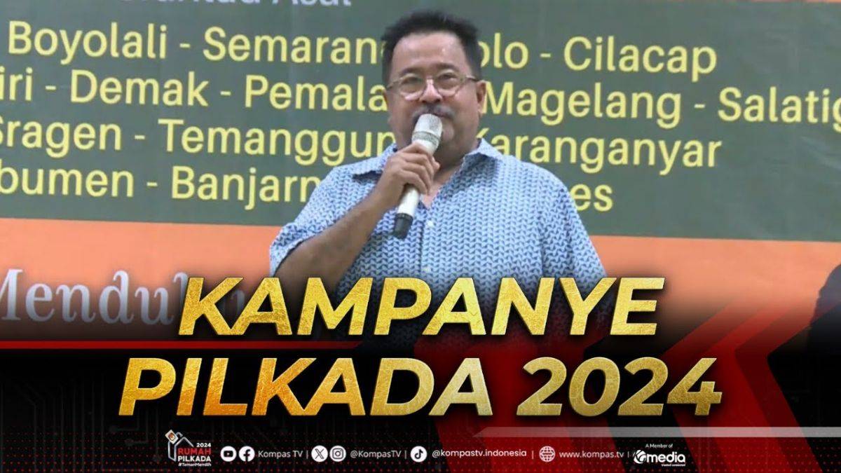 KompasTV - Rano Karno Hadiri Deklarasi Kowarteg Indonesia Dukung Pram-Doel